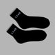 Daily Quarter Crew Sock - Black