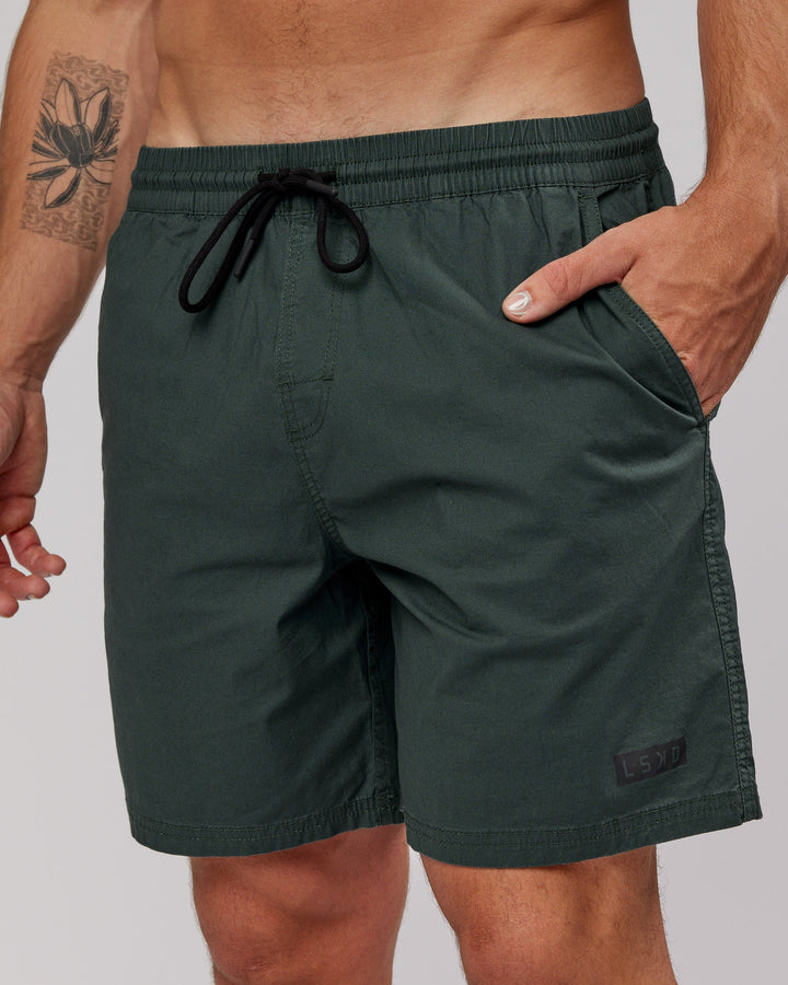 Man wearing Daily Short - Vital Green
