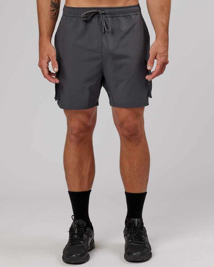 Energy Stretch Performance Cargo Short - Asphalt