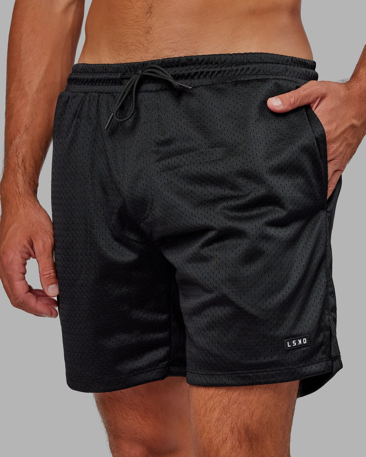 Fundamental Mesh Short - Black