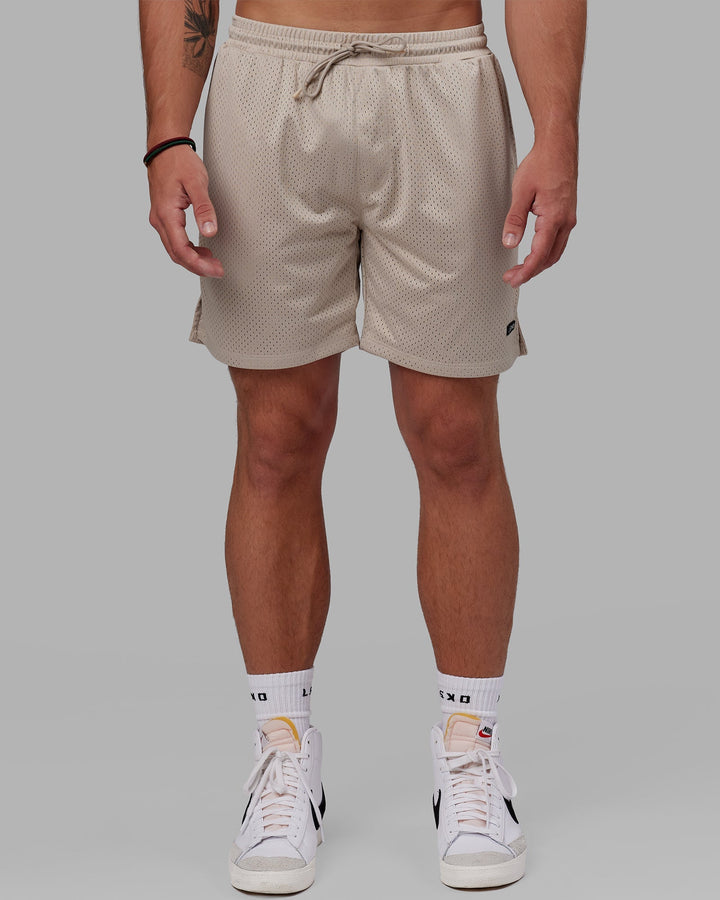 Fundamental Mesh Short - Shale Beige