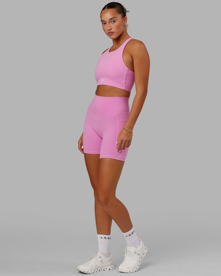 Fusion Mid-Length Shorts - Spark Pink
