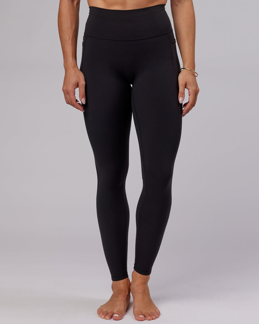 Fusion X-Long Leggings with Pockets - Black