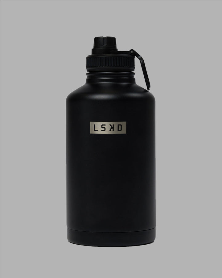 G.A.F 64 oz Insulated Metal Bottle - Black