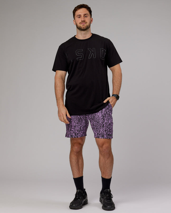 Hunter 7" Performance Short - Electric Lavender