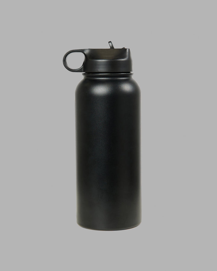 Hydrosphere 32oz Insulated Metal Bottle - Black-Black
