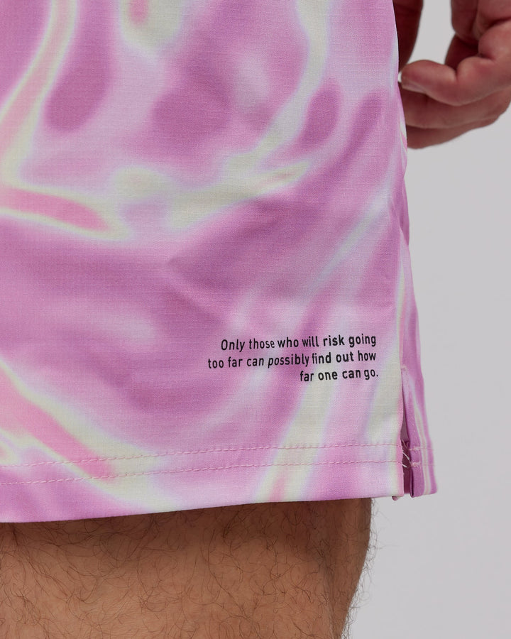 Intensity 7" Performance Ripstop Short - Euphoria-Pink