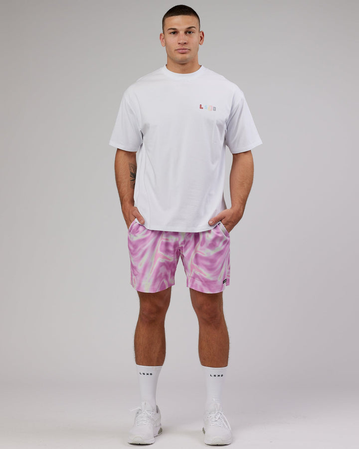 Intensity 7" Performance Ripstop Short - Euphoria-Pink