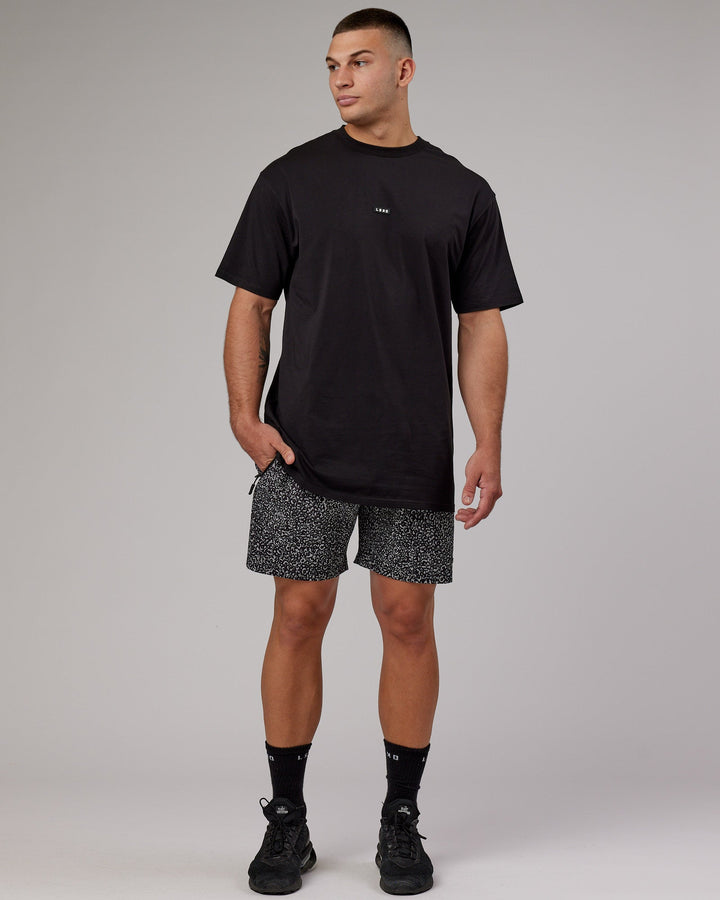 Fundamental FLXCotton Tee Longline Oversize - Black
