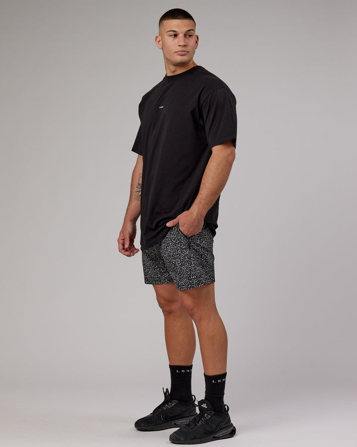 Fundamental FLXCotton Tee Longline Oversize - Black
