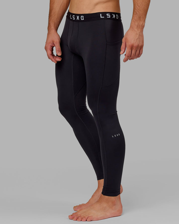 Mens Perform Full Length Tight - Black