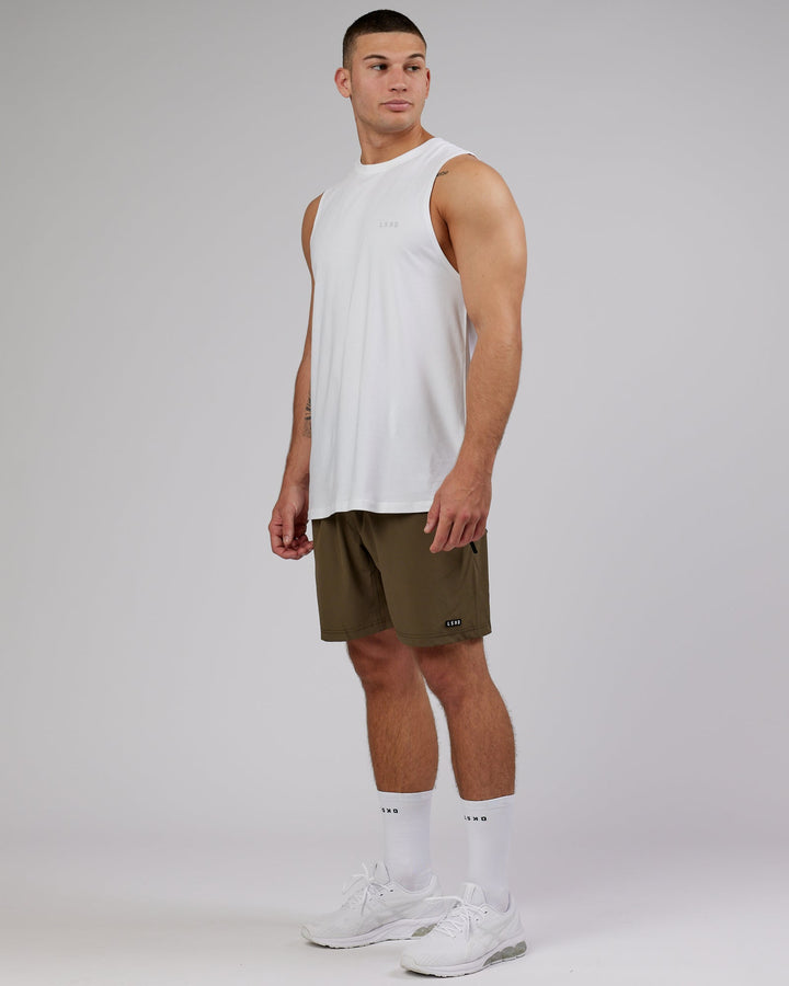 Deluxe PimaFLX Tank - White