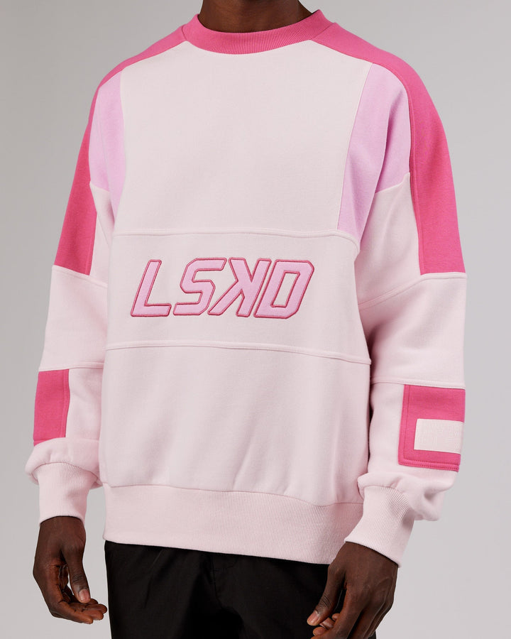 Unisex Slam Sweater Oversize - Pink Multi