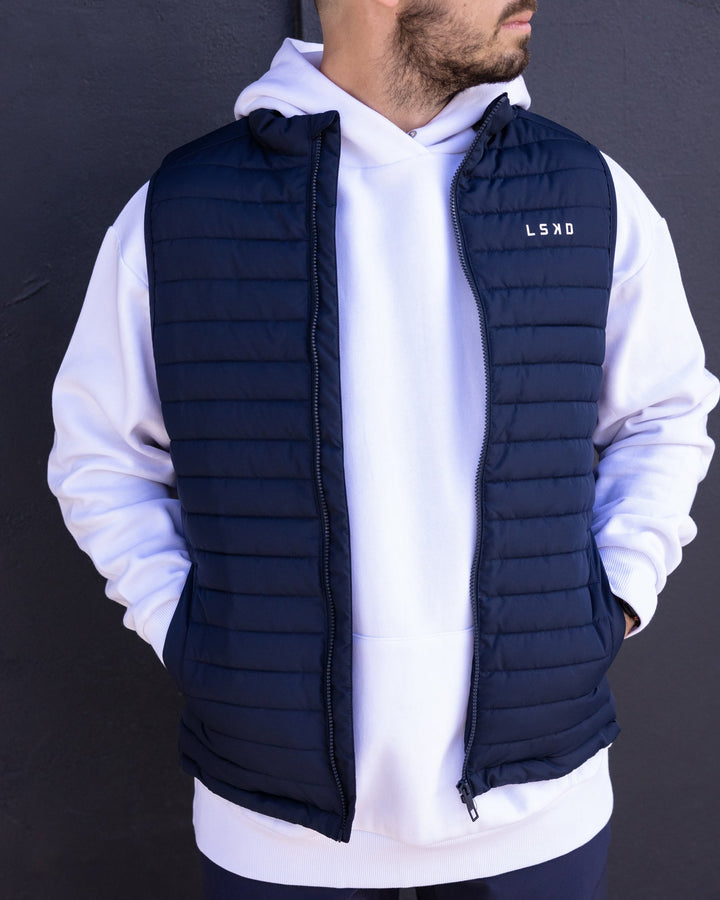 Uplift Puffer Vest - Navy