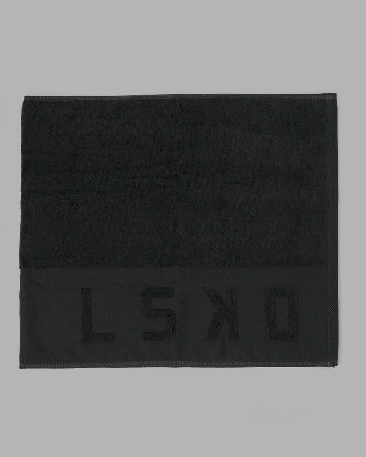 Rep Cotton Towel - Black
