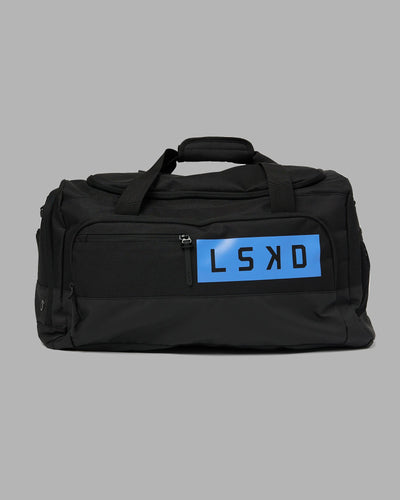 Rep Duffle Bag 50L - Black - Cornflower Blue