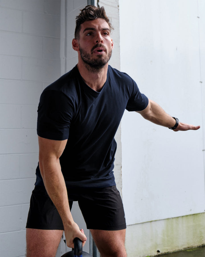 Rival FLXCotton Training Fit Tee - Carbon