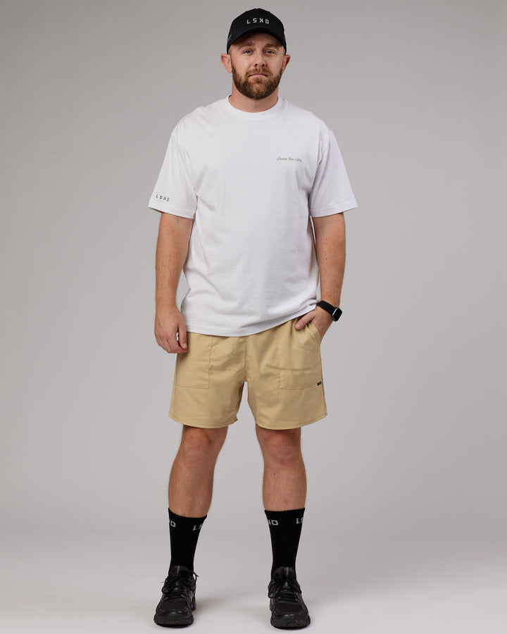 Street Tech Short - Pale Khaki