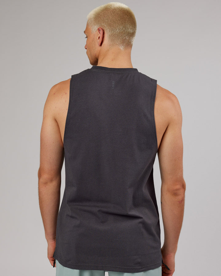 Strength FLXDRY Training Fit Performance Tank - Asphalt
