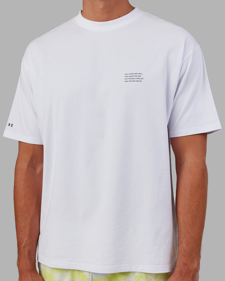 Unisex Strive FLXCotton Tee Oversize - White