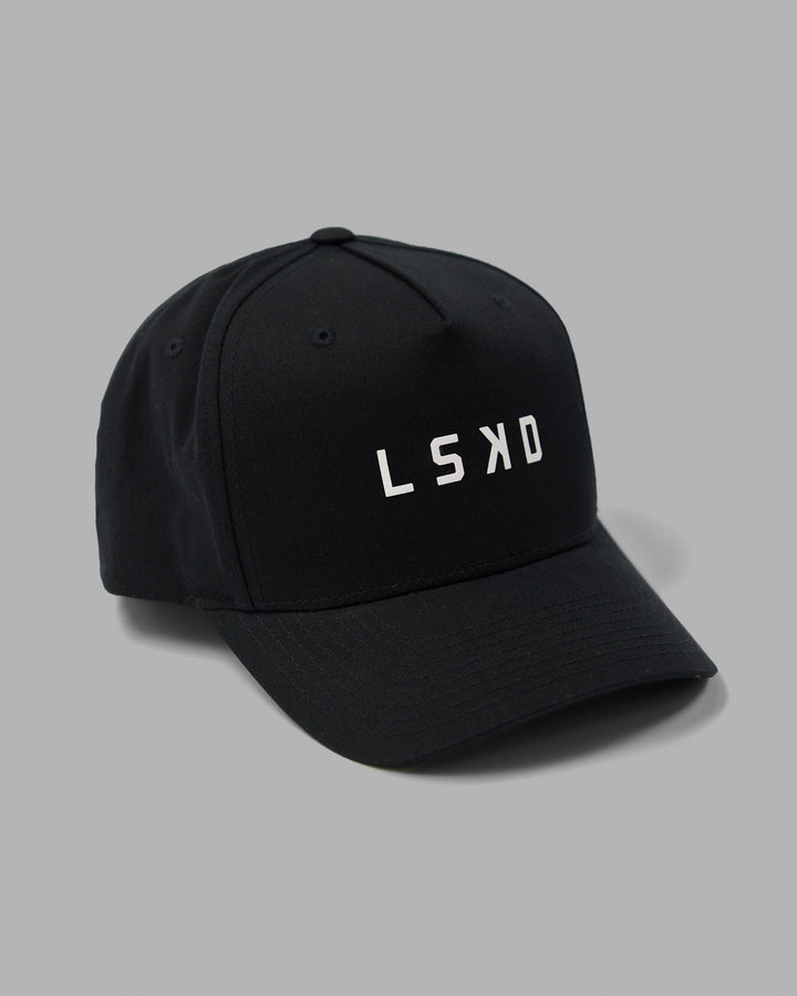Structure Snapback Cap - Black-White