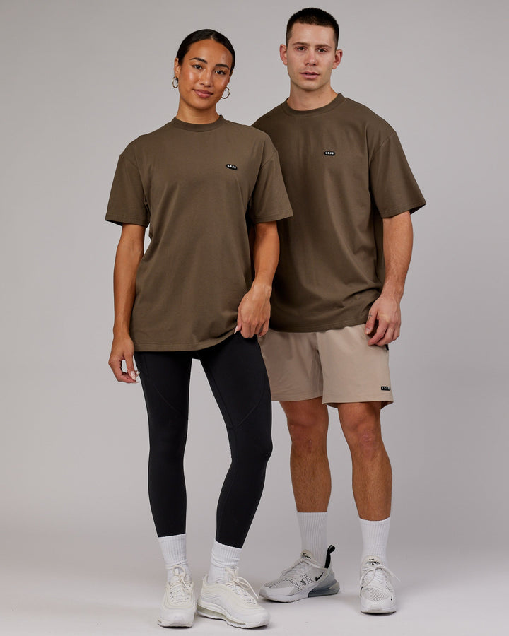 Unisex Capsule FLXCotton Tee Oversize - Army Green