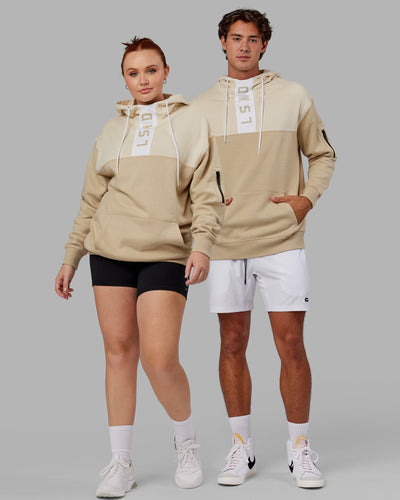 Unisex Contrary Hoodie Oversize - Pale Khaki