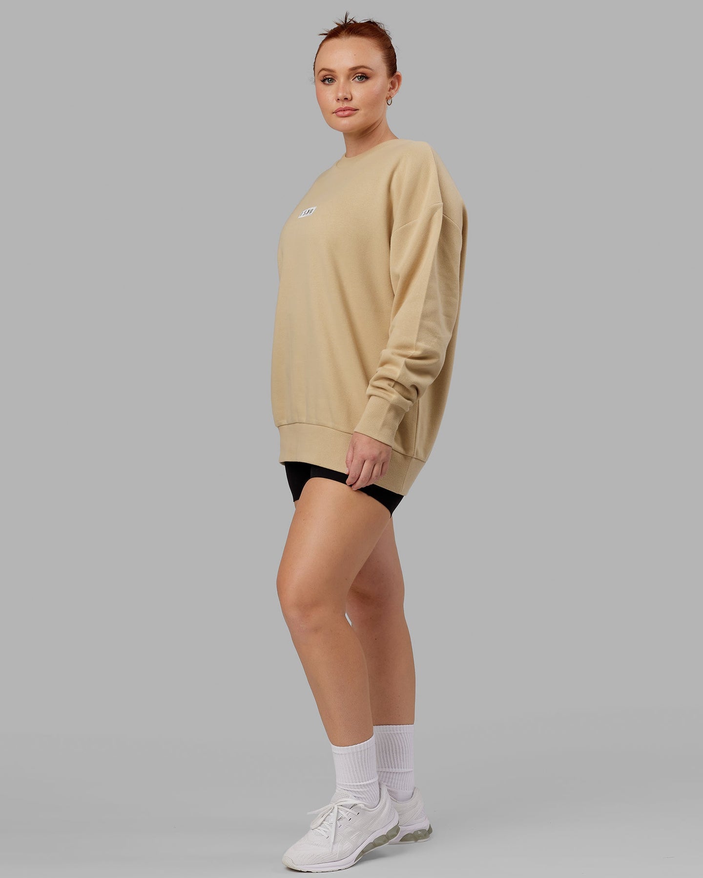 Unisex Cornerstone Sweater Oversize - Pale Khaki – LSKD US