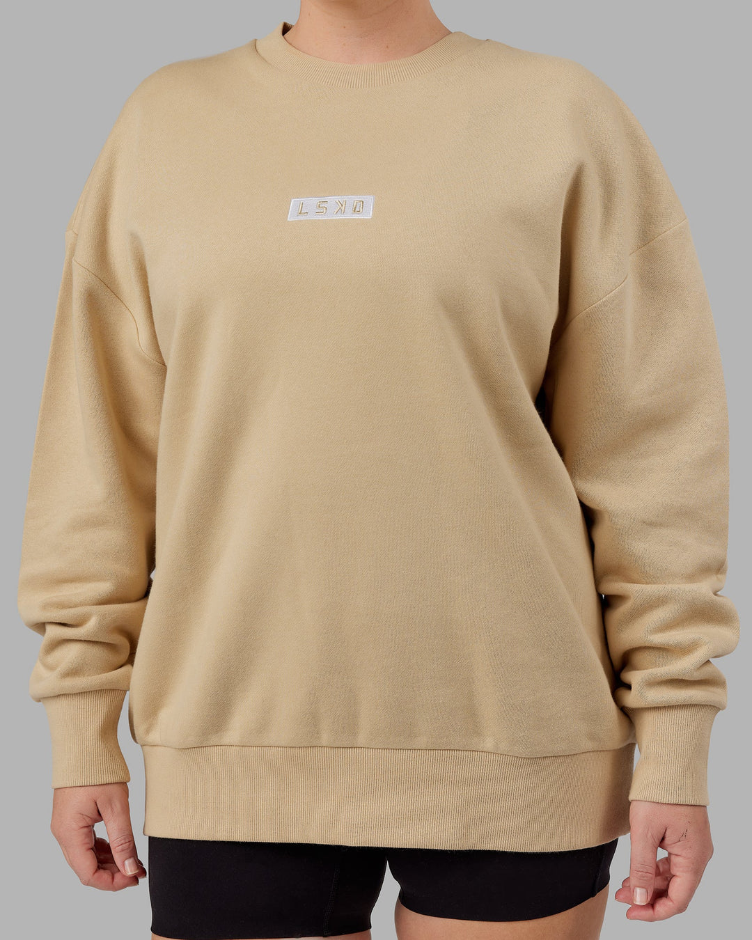 Unisex Cornerstone Sweater Oversize - Pale Khaki