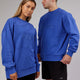 Unisex Off Duty Sweater Oversize - Power-Cobalt