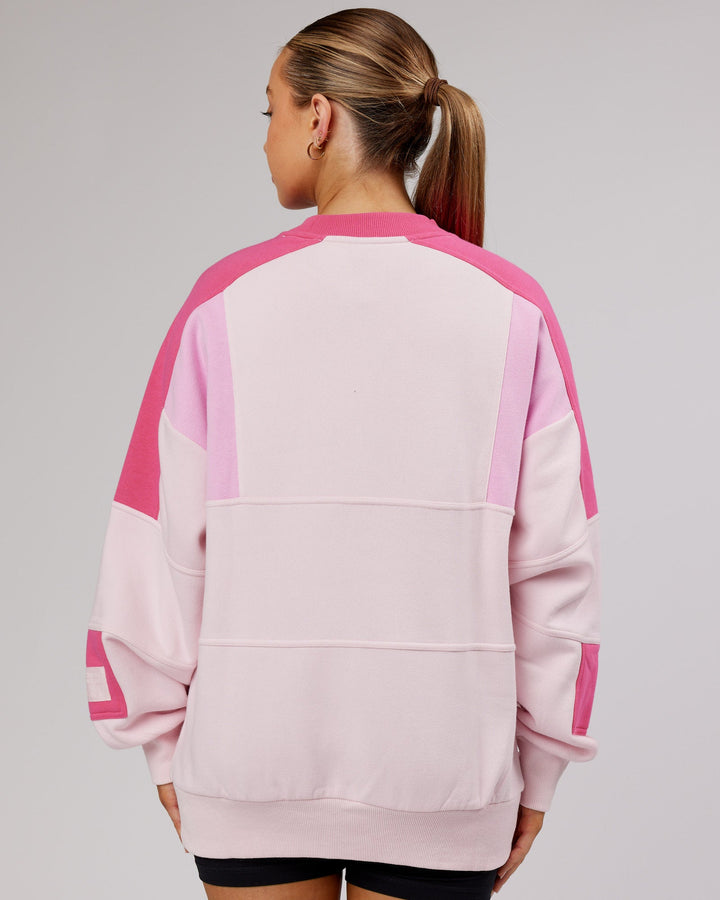 Unisex Slam Sweater Oversize - Pink Multi