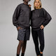Unisex Slice Sweater Oversize - Phantom