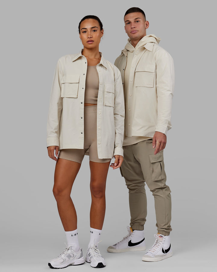 Unisex Utility Jacket - Bone