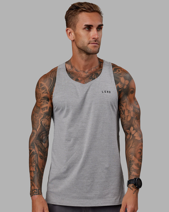 Perform VapourFLX Tank - Lt Grey Marl
